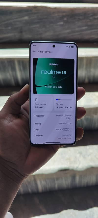 REALME NEO 7 (OFFICIAL PTA APPROVE)
