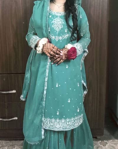 Formal Dress | Party Wear | Women Dress | 3 Piece Chiffon Suite