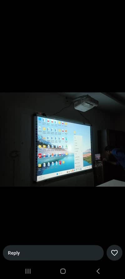 make smart classroom with smart interactive touch boards