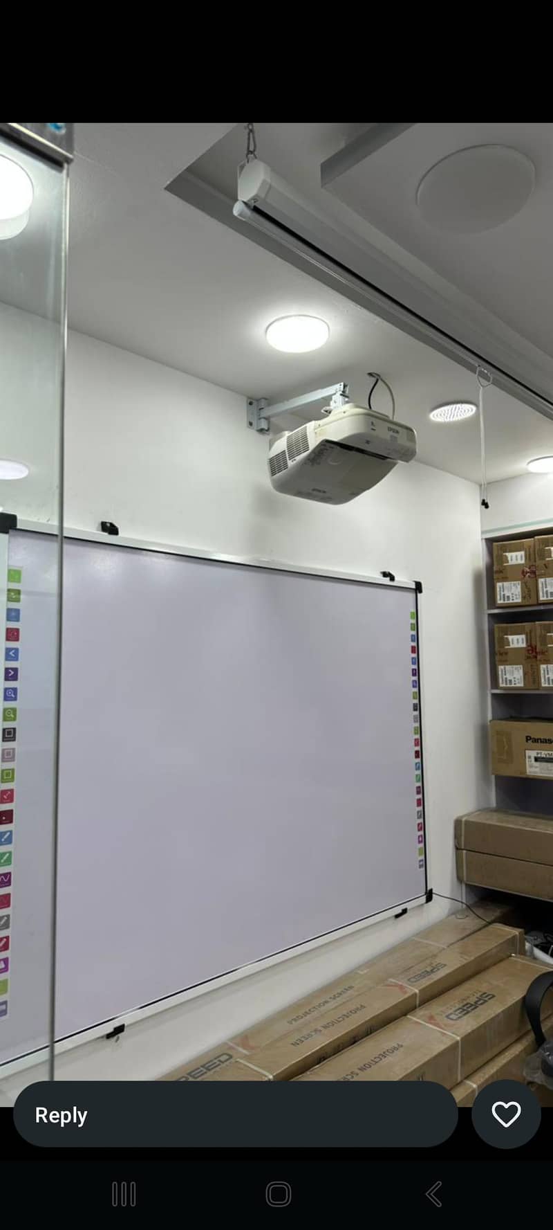 make smart classroom with smart interactive touch boards 1