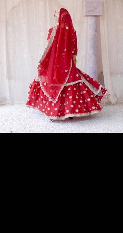 barat bridal dress