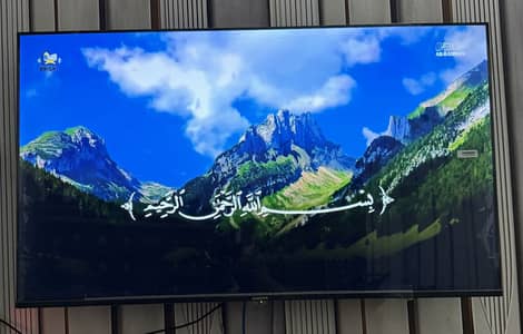 55 inches LED android new condition no any fault