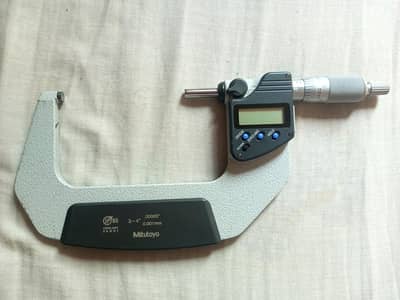 Mitutoyo Digital Micrometer 3-4" (75-100mm) IP65 - Original Japan
