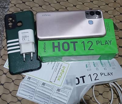 infinix hot 12 play 4+3 64gb
