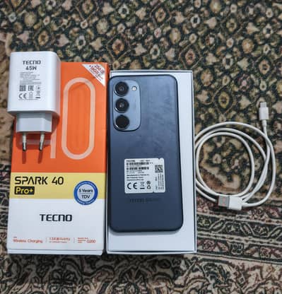 Tecno Spark 40 pro plus New in condition 16/256