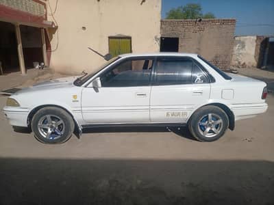 White 1988 Corolla