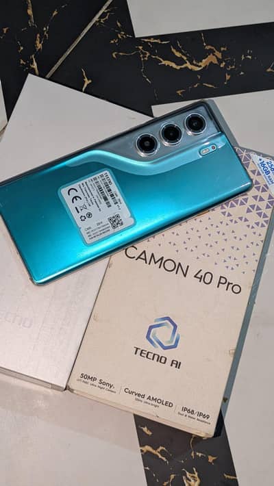 Tecno camon 40 pro PTA Approved for sale