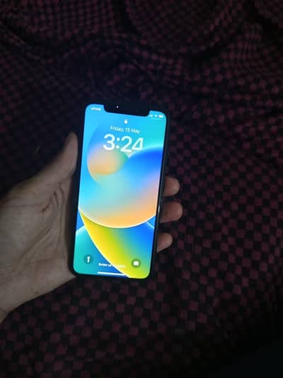 iphone x pta 64 gb condition 10/10 battery 75 service ha