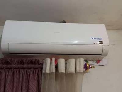 Haier dc  inverter without gas whatsapp text only