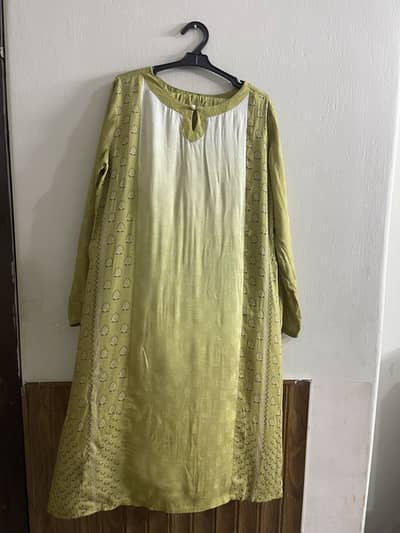 Trending 2 tone tye N dye dress