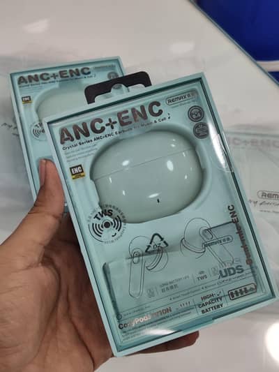 REMAX COZY PODS W10N wireless earbuds ANC+ENC blister pack
