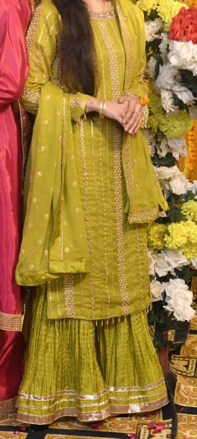 Mehndi Dress