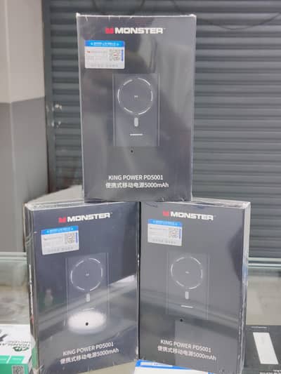 MONSTER KING POWER magsafe 5000 mAh slim 100% original