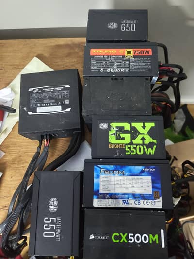 gaming power supply 550watt 650watt 750watt Corsair gtx Ryzen psu