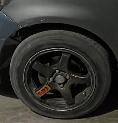 RAYS 15 Inch Alloy Wheels 4 Nuts Set of 4