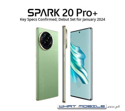 Techno spark 20 pro plus 8+8 Ram + 256 Memory