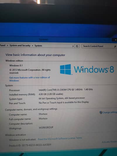 Asus Laptop / i3 2nd Generation / Exchange