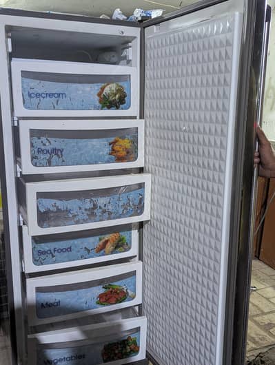 Dawlance vertical freezer
