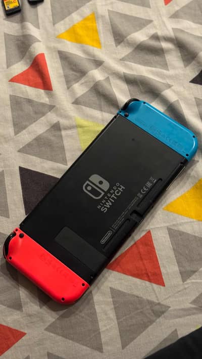 Nintendo switch excellent quality with screen protector installed