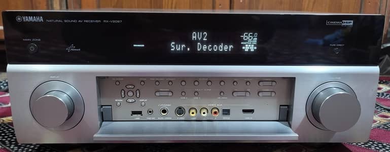 yamaha rx-v2067 7.2 130W per channel