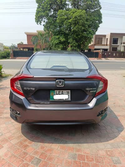 HONDA CIVIC 2018 RED METER UG