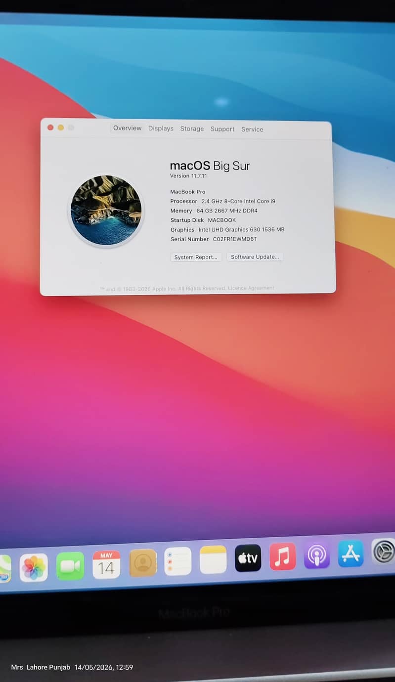 Macbook pro 16inch 4