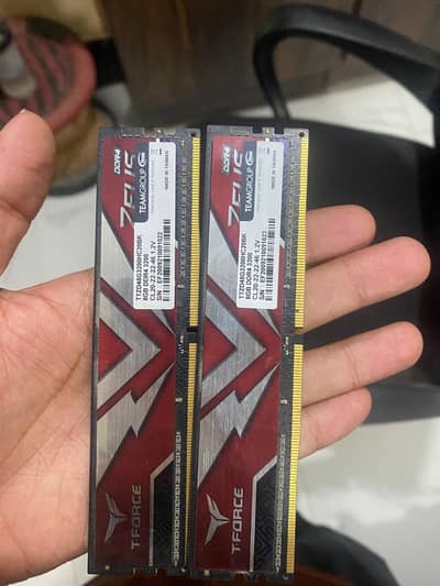16GB DDR4 3200MHz T-Force Zeus Gaming RAM (2x8GB)