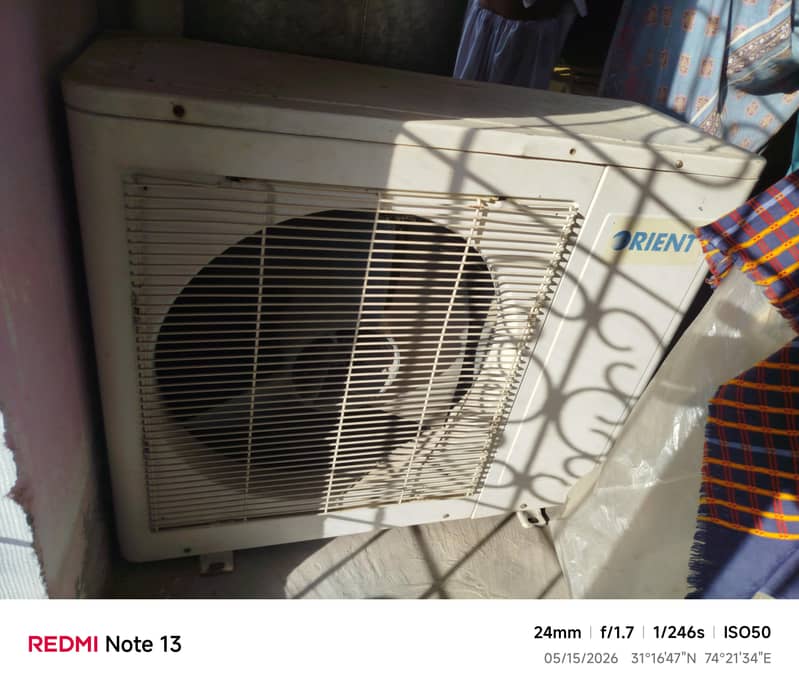 orient split AC 1.5 ton 6