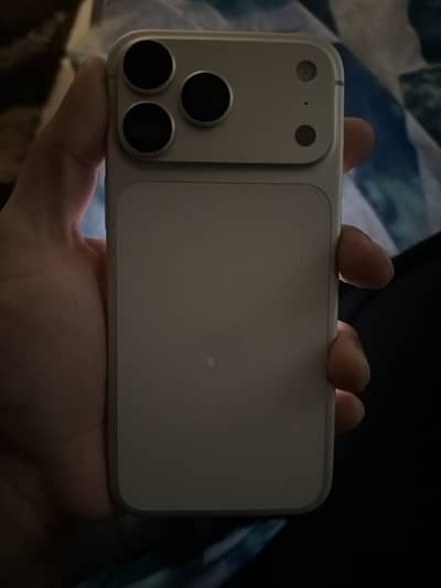 Iphone 17 pro max 256 silver