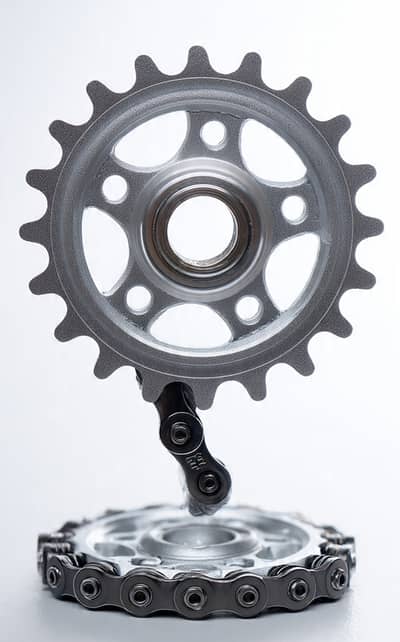 Deluxe chain sprocket kit new condition