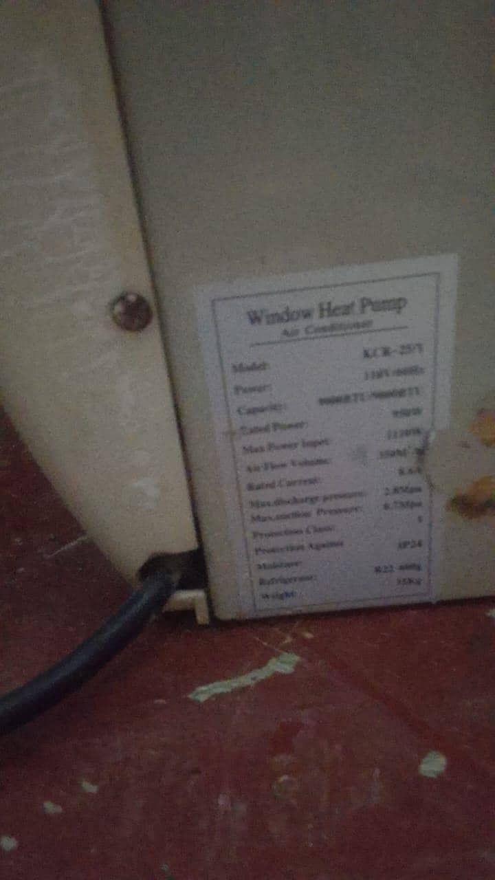 window AC condition okay 3