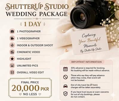 Wedding Photography & Videography