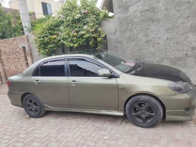 Toyota 2d saloon converted to petrol