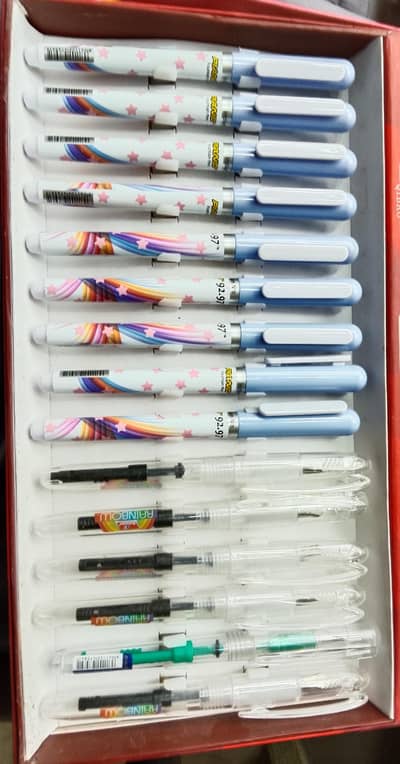 kids school and office ink pen set-smoth writing fountain pens