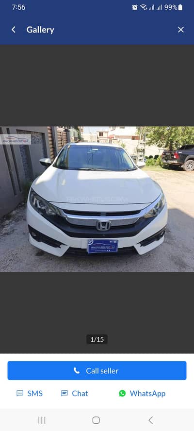 Honda Civic 2019 U/G