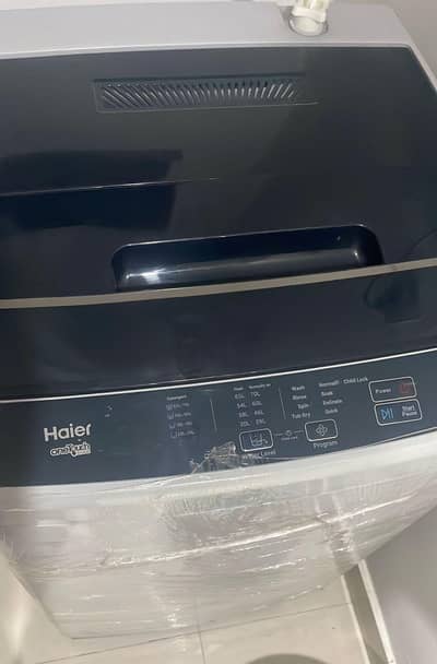 Haier 8.5 kg full automatic new condition