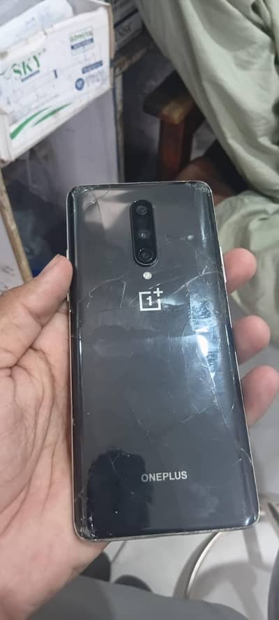 one plus 8 5g  8/128  official pta proved single sim