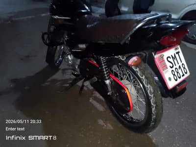 yamaha YB125 z  bike hy ok hy  intigater tak orginal hy