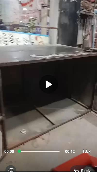 steel counter