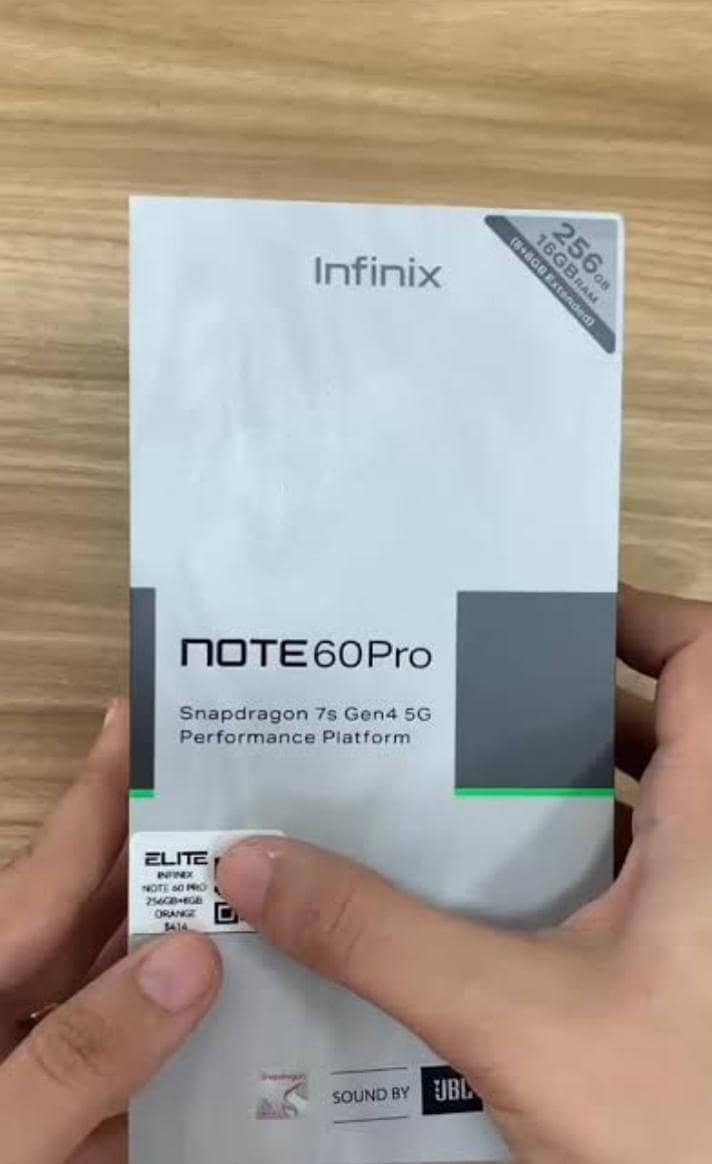 infinx note 60 pro 0
