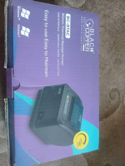 Black Copper 80mm Thermal Receipt Printer