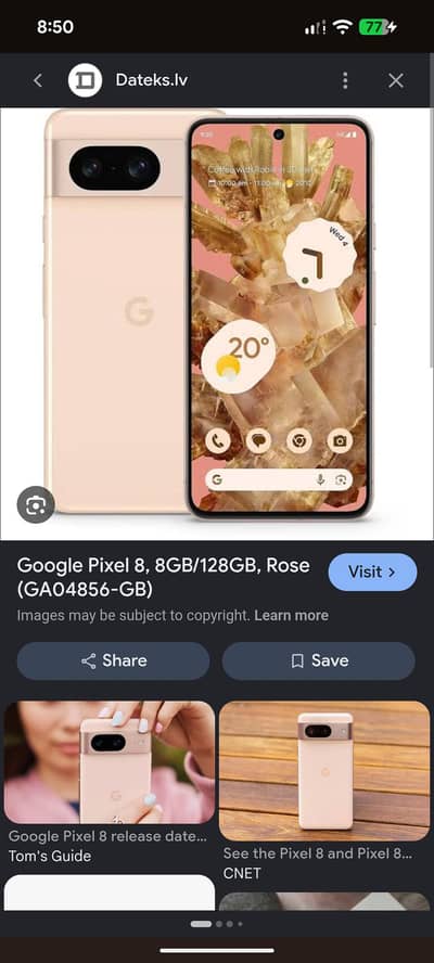 Google Pixel 8 Lush Condition