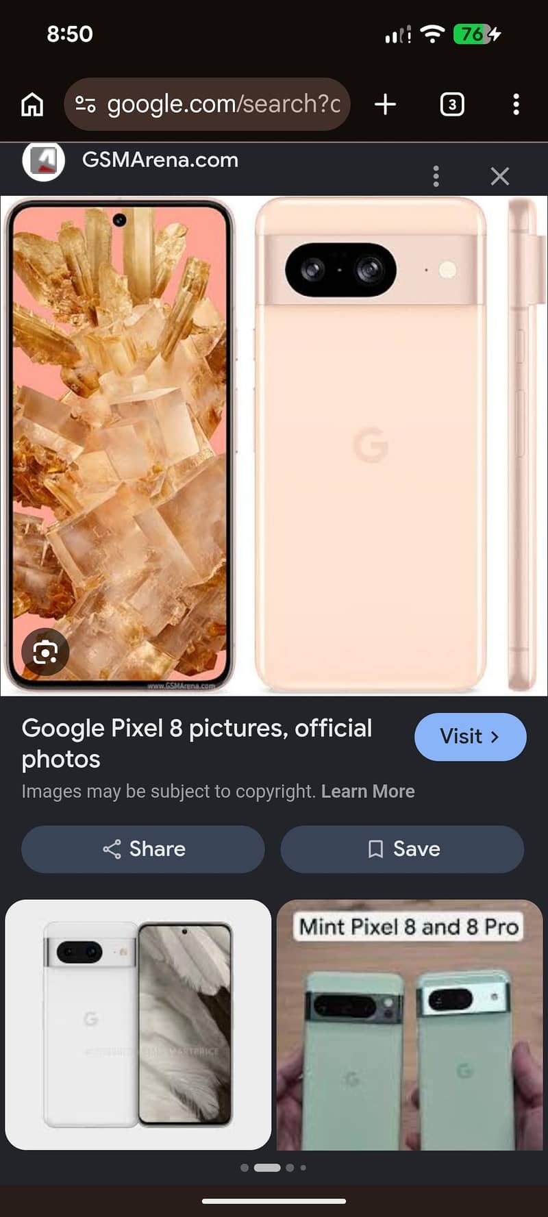 Google Pixel 8 Lush Condition 1