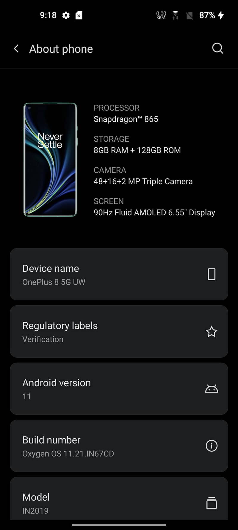 oneplus 8 6