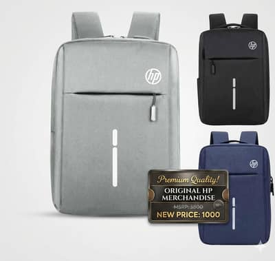 HP Waterproof Anti-Theft Laptop Backpack - Brand New (Sale Offer)