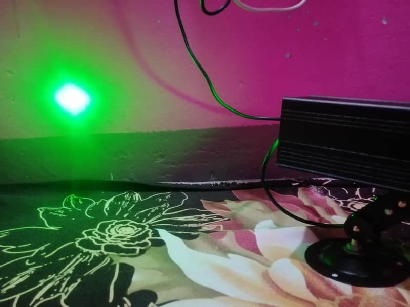 Laser beam lighting 0