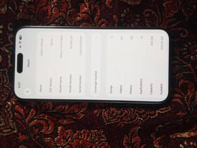 iphone 15pro max  non pta factory unlocke