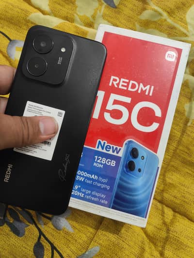 Redmi 15c 4/128 All okay 1 month used urgent  sell krna ha