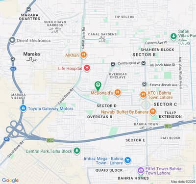 5 marla open form AA block hot investment in bahria town lahore