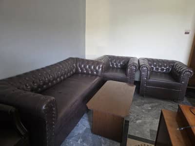 Sofa & office table for sale